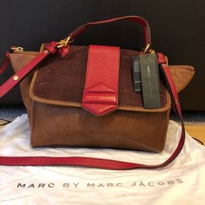 Marc by Marc Jacobs flipping out handle satchel